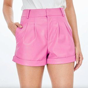 Generation Love Georgie Vegan Leather Shorts